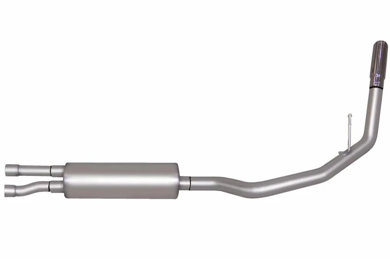 Gibson 01-06 GMC Yukon Denali 6.0L 3in Kat-Back Einzel Auspuff - Edelstahl