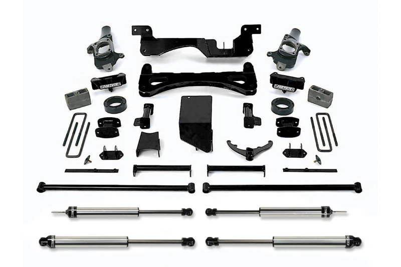 Fabtech 01-10 GM C/K2500HD 6-Zoll-Perf-Sys mit Dlss Shks