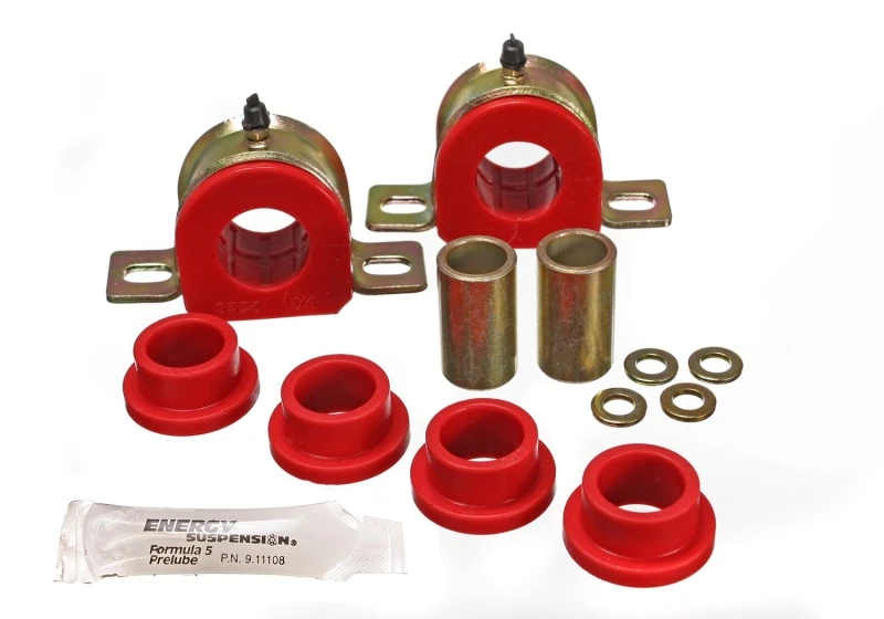 Energy Suspension 73-80 GM K5 Blazer / 73-80 K10/K20/K30 Rote Komplette Vordere Querstabilisator-Buchsen-Set