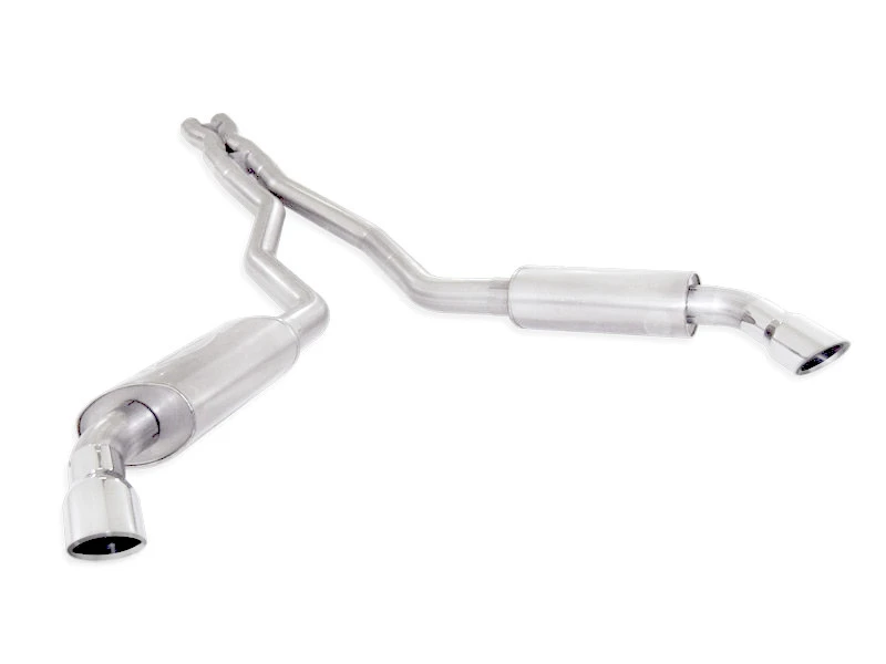 Stainless Works 2010-15 Camaro 6.2L 3-Zoll-Abgasanlage X-Pipe-Kammer-Turbo-Schalldämpfer Polierte Endrohre