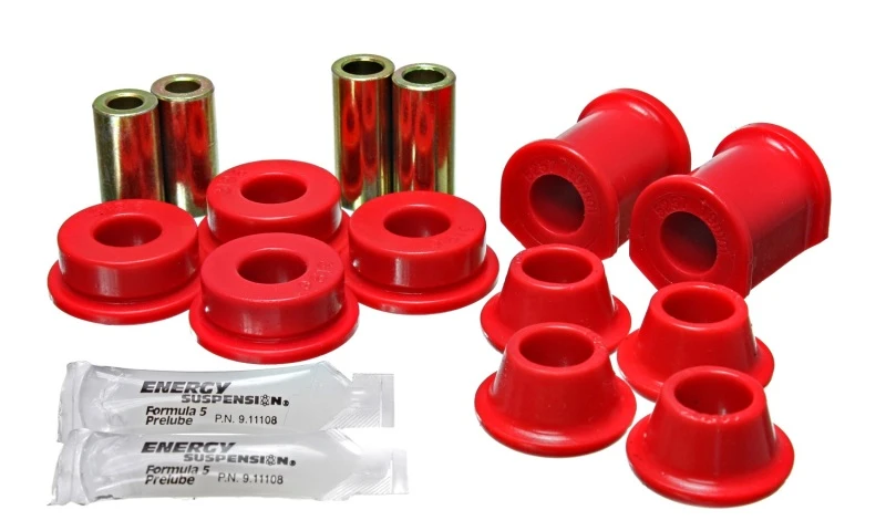 Energy Suspension 8/73-79 VW Super Beetle (Gestanzt) Rote Vordere Kontrollarm-Buchsen-Set