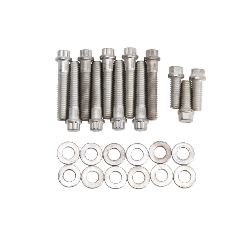 Edelbrock Verchromte Einlassschrauben-Kit für 3711