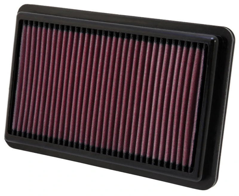 K&N Ersatzluftfilter 10,188 cm Außenlänge x 6,375 cm Außenbreite x 1,063 cm Höhe für Honda Civic Si 12