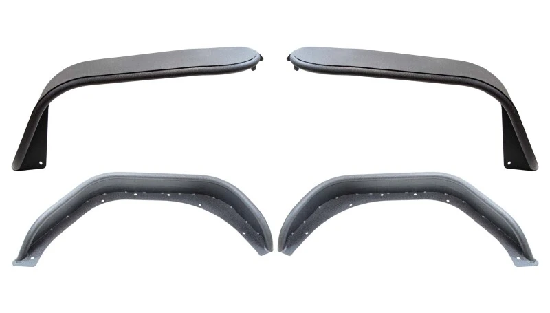 Fishbone Offroad Stahlrohr Kotflügel vorne für JL/JT