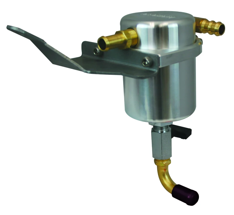 Moroso Air/Oil Separator Catch Can für 2007–2011 Jeep 3.8L JK – Large Body – Billet Aluminium