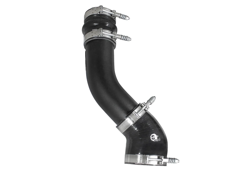 aFe Bladerunner 3 Zoll schwarzes Intercooler-Hot-Side-Rohr Dodge Diesel Trucks 94-02 L6-5.9L