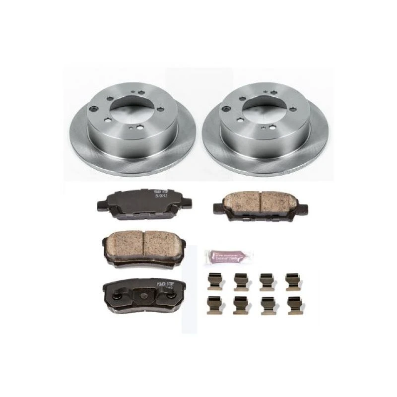 Power Stop Rear Autospecialty Brake Kit for 04-06 Mitsubishi Lancer