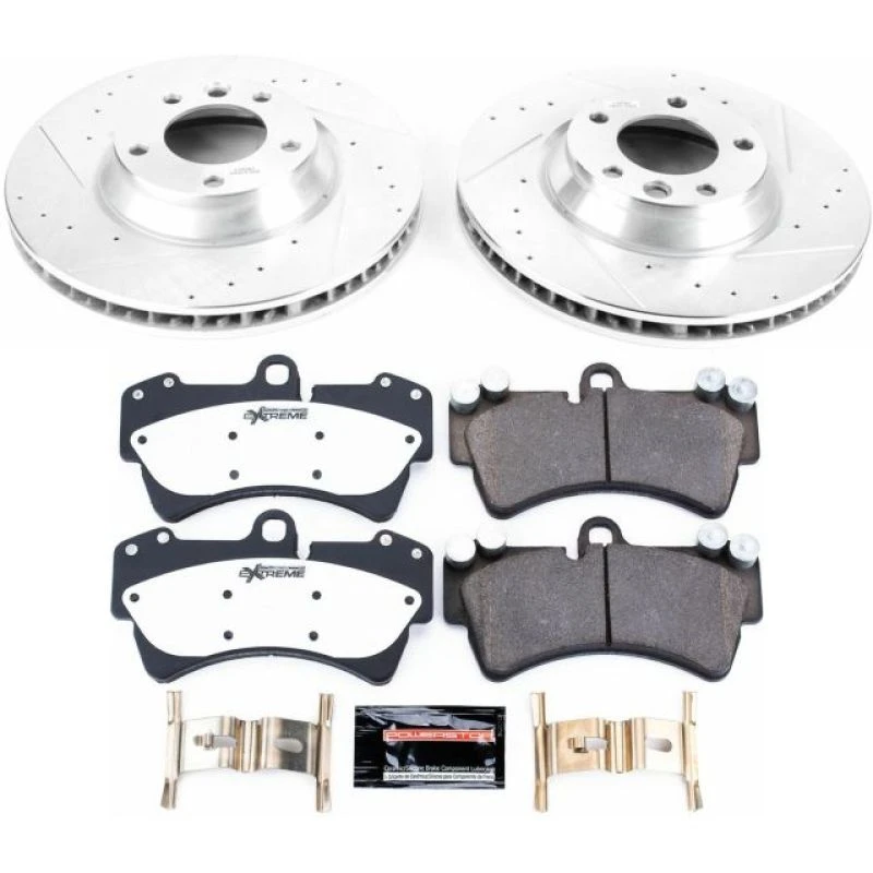 powerstop_K4558-26-6794606115cae Power Stop 07-15 Audi Q7 Front Z26 Street Warrior Brake Kit