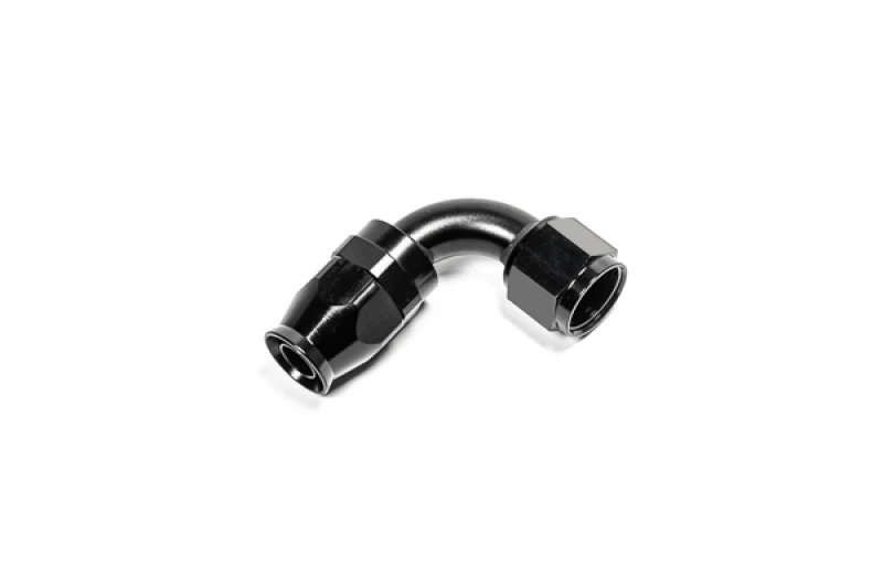 Radium Engineering 10AN Schlauch-Endstück 90 Grad PTFE -  SCHWARZ