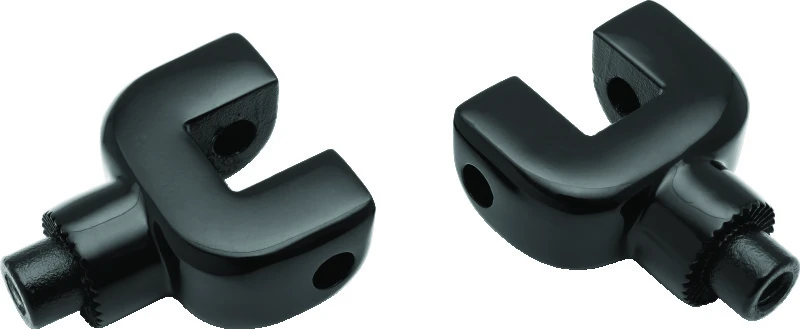 Kuryakyn Splined Fußrastenadapter für Indian Schwarz