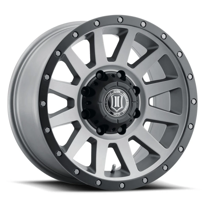 ICON Compression HD 18x9 8x170 6mm Offset 5.25in BS Titan-Felge