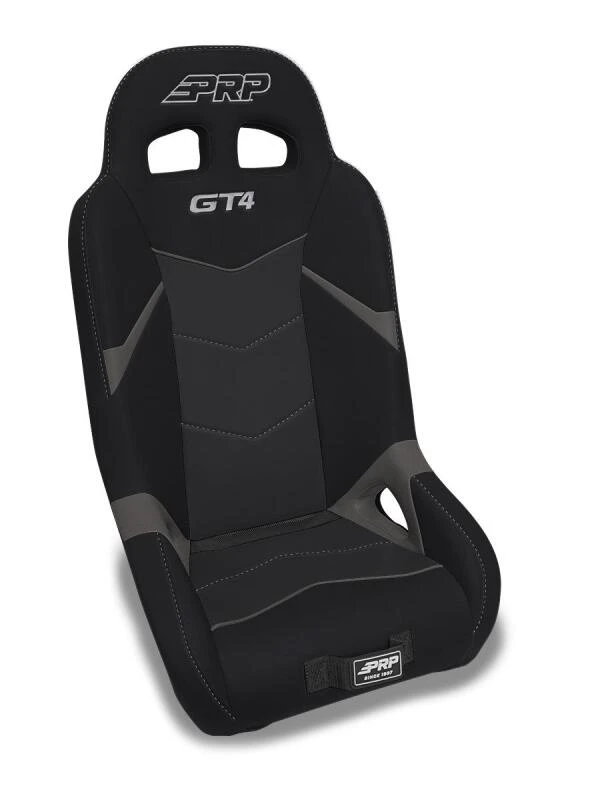 PRP 15-23 Polaris RZR XP4 1000 GT4 Rear Suspension Seat - Black/Gray