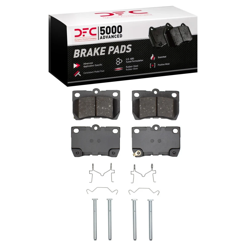 DFC 06-13 Lexus GS350 Rear 5000 Advanced Ceramic Brake Pads and Hardware Kit