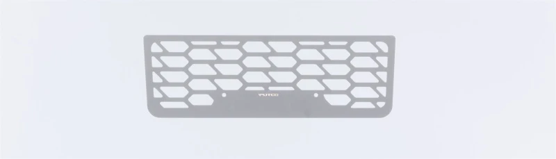 Putco 17-19 Ford SuperDuty - Hex Schild - Poliertes SS Stoßfängergrill-Einsätze