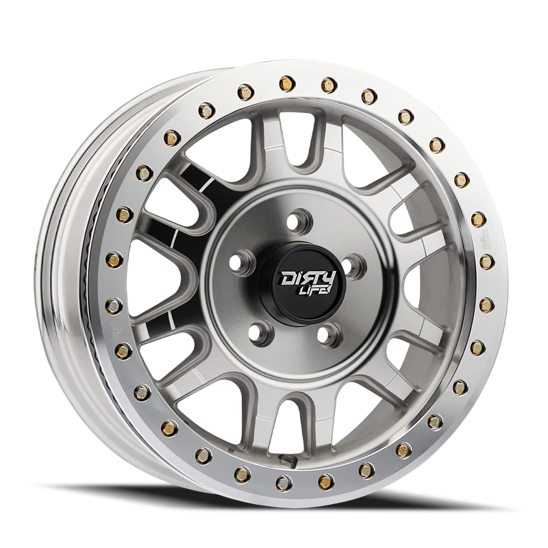 Dirty Life 9309R Canyon Pro 15x7 4x137 13mm Offset/106.25mm Hub Machined - Beadlock