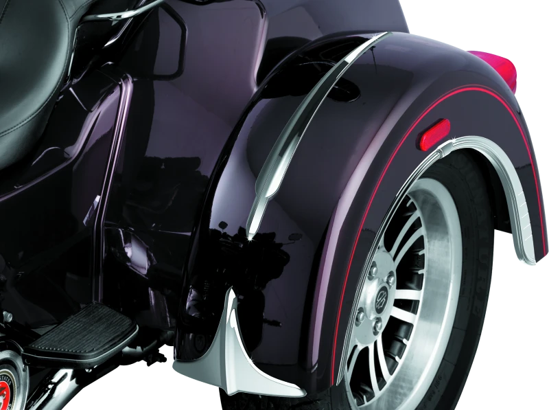Kuryakyn Top Fender Accent for Trikes Chrome