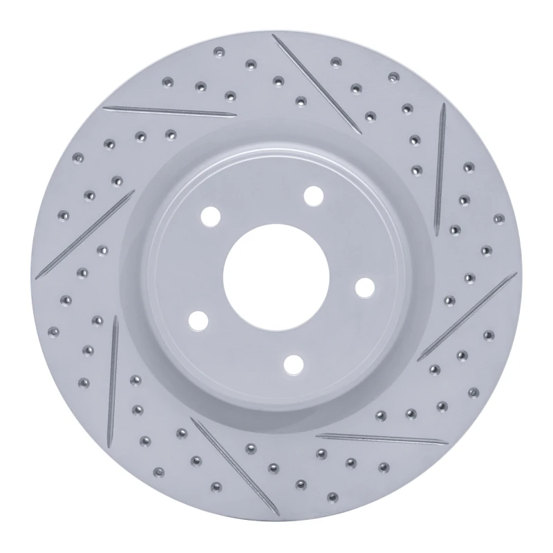 DFC 13-25 Infiniti Jx35 Front Right Drilled & Slotted Geoperformance Rotor