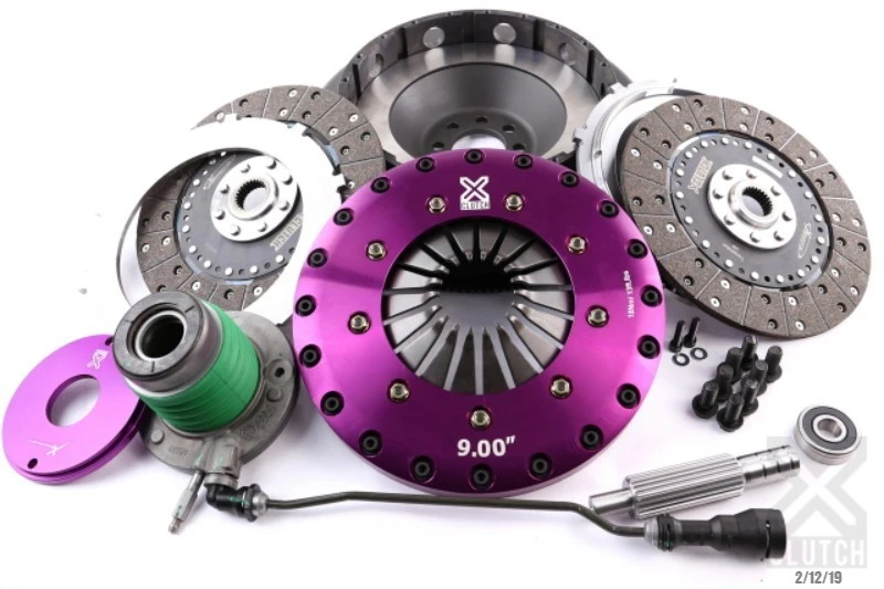 XClutch 14-19 Chevrolet Corvette 6.2L 9-Zoll-Zweischeiben-Organik-Kupplungskit