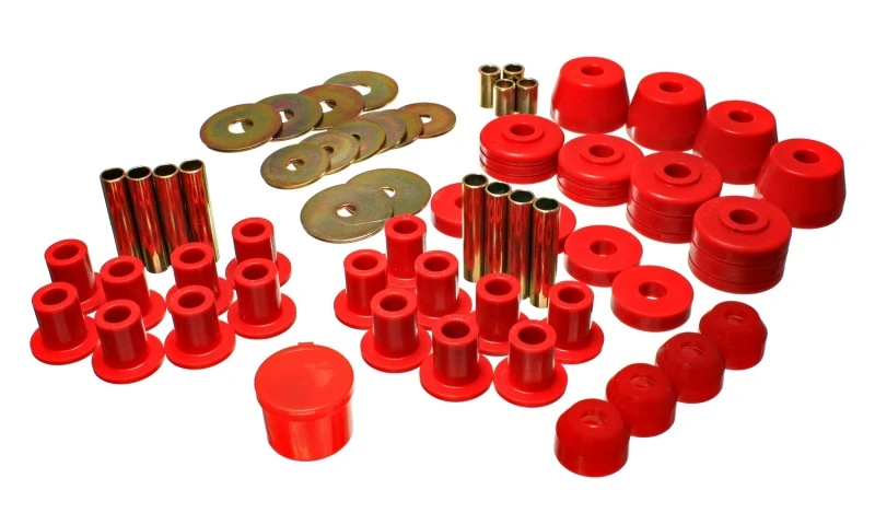 energy-suspension_5.18102R-67932f9707869 Energy Suspension 72-85 Dodge/Plymouth 1/2 & 3/4 Ton S/C Pickup Rotes Hyper-Flex Master Bushing Set