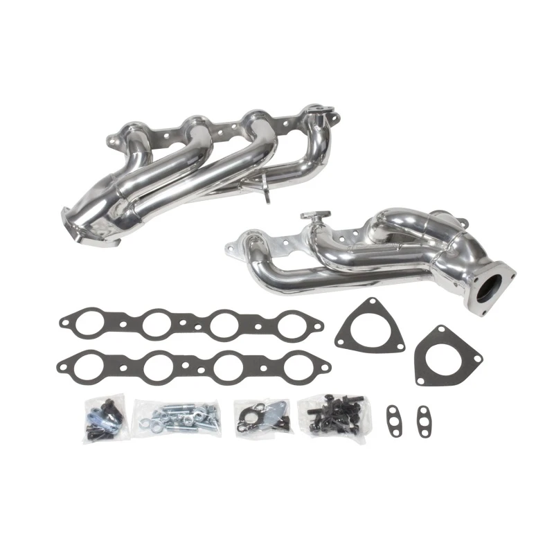 BBK 99-04 GM LKW SUV 4.8 5.3 kurze Abgas-Header - 1-3/4 Silberkeramik
