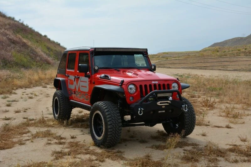 DV8 Offroad Heat Dispersion Motorhaube für 2007–2018 Jeep Wrangler JK