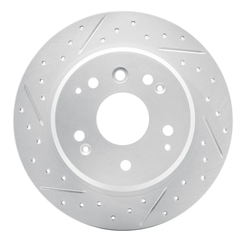 DFC 99-11 Acura Tl Rear Left Drilled & Slotted Geoperformance Rotor