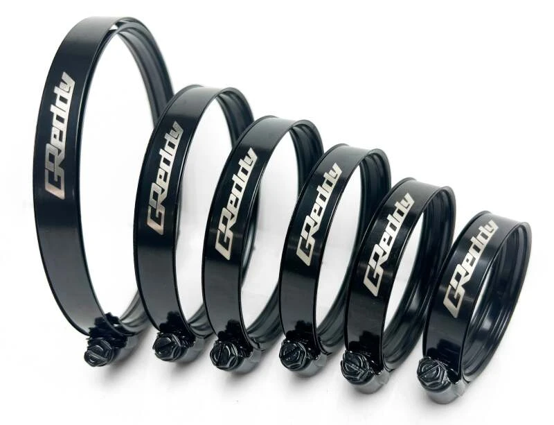 GReddy Dual-Bead Boost Clamp No. 40 58-75mm - Schwarz