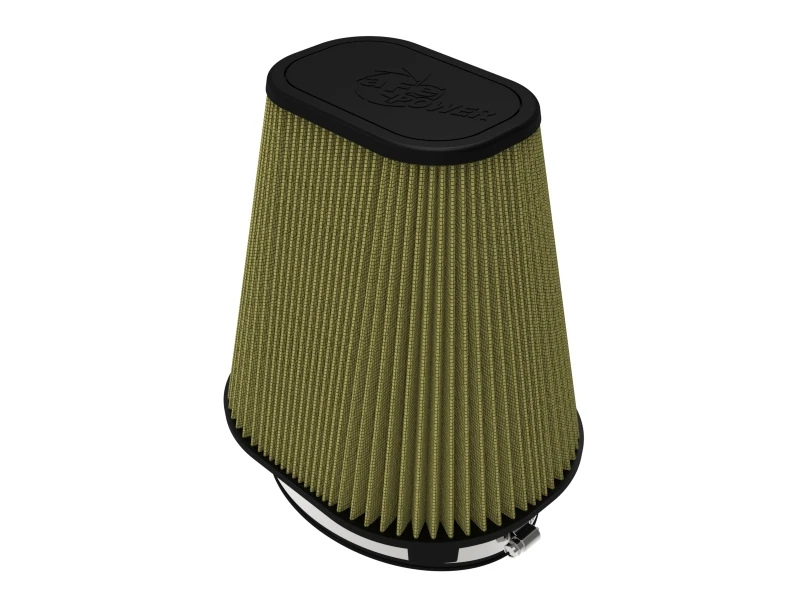 aFe Magnum FLOW Universal Air Filter (7-1/2x5-1/2) IN F x (9-1/4x7-1/4) IN B x (6x4) IN T x 9 IN