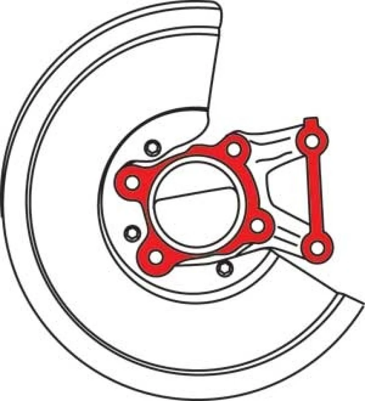 SPC Performance 1,0 Grad Ford Camber Shim