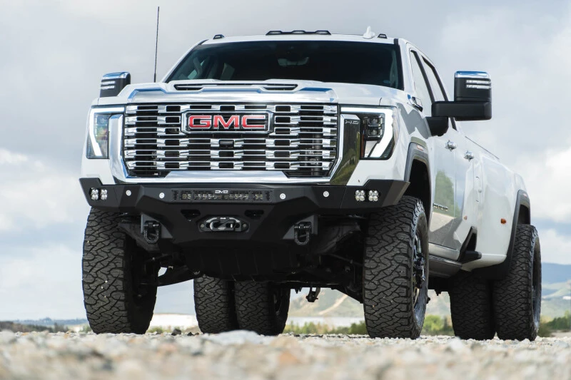 DV8 Offroad 24-26 GMC Sierra 2500/3500 Spec Series Front Bumper w/ Winch
