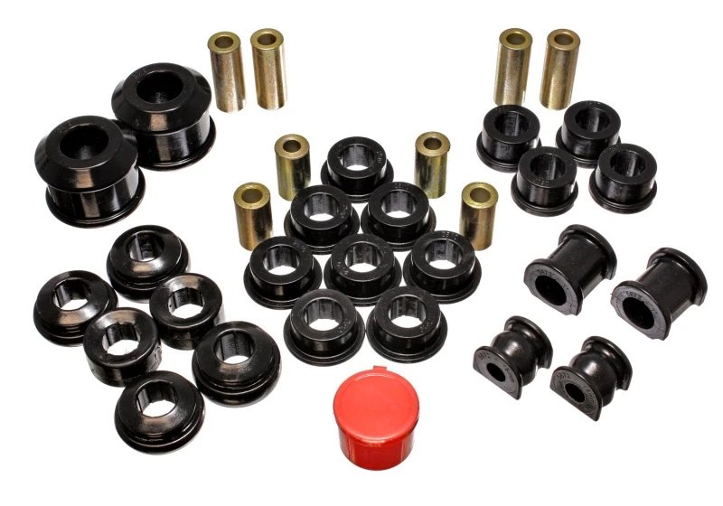 Energy Suspension 02-05 Honda Civic Si Schwarzes Hyper-Flex-Master-Bushing-Set
