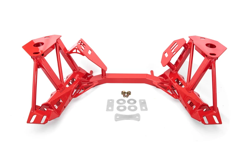 BMR 79-95 Ford Mustang K-Member Premium Version w/Spring Perches - Red