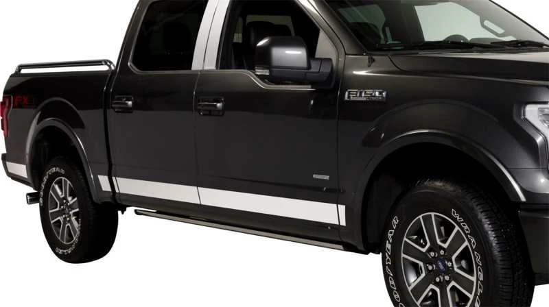 Putco 16-17 Nissan Titan Crew Cab 6,7ft Bett Edelstahl Rocker Panels
