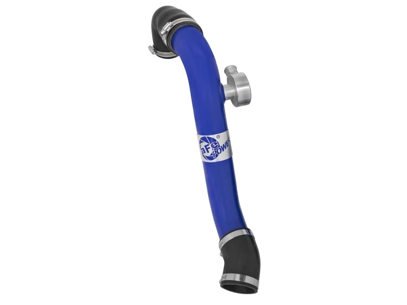 aFe Bladerunner Intercooler I/C (Heißseite) - Blau 15-16 Ford Mustang L4-2.3L (t)