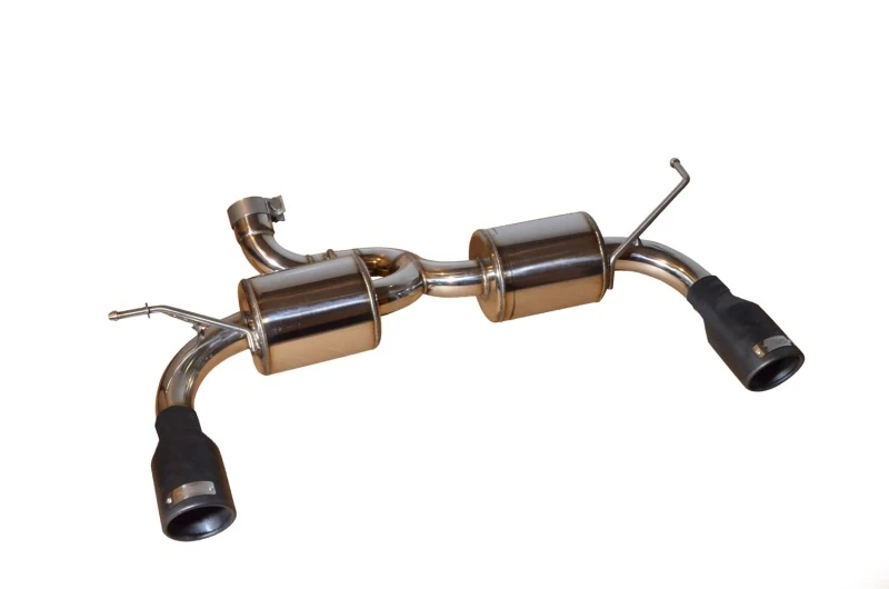 Injen 07-17 Jeep Wrangler JK 3.6L/3.8L 63mm Poliertes Axle-back Auspuffsystem