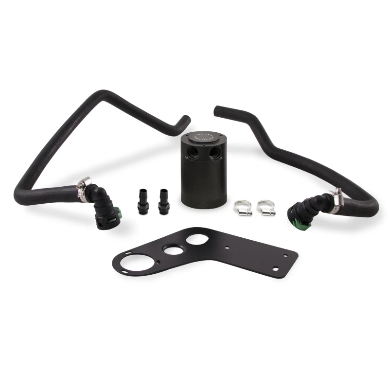 Mishimoto 2015+ Ford Mustang GT Ölfangbehälter-Kit - Schwarz