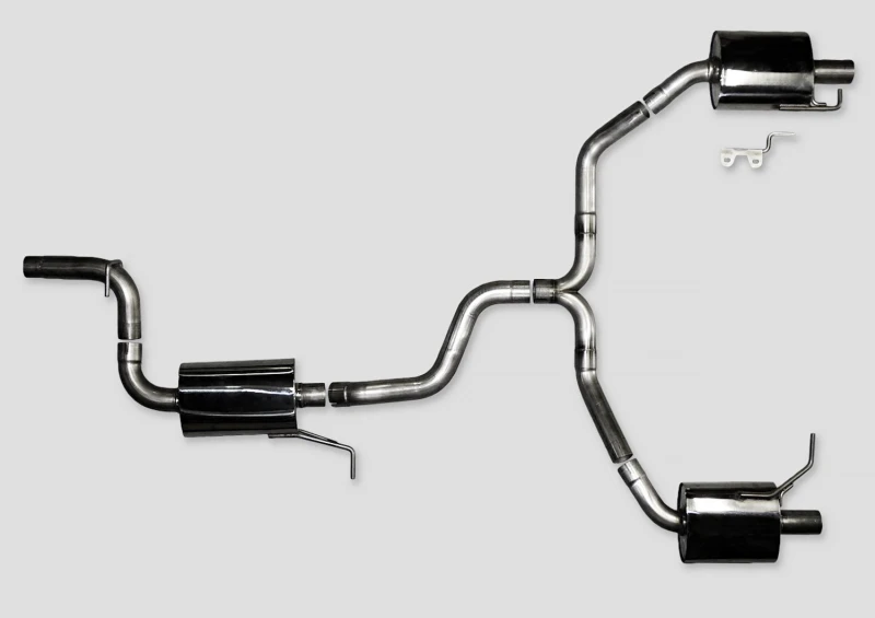 AWE Tuning VW CC Touring Edition Auspuff Dual Outlet - Chrom Silber Spitzen