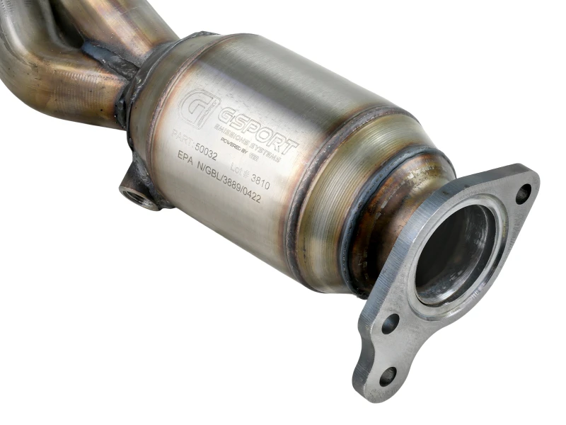 aFe 05-11 Toyota Tacoma V6-4.0L Twisted Steel 409 Edelstahl Langrohr-Header mit Kat