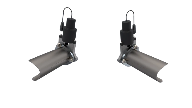 QTP 15-18 Chevrolet Camaro SS 6.2L 3.0in 304SS Aggressor Cutout Dual Mid Pipes