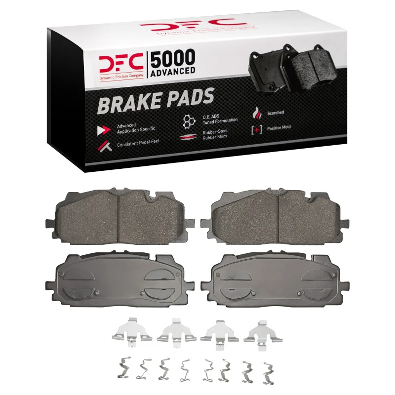 DFC 17-17 Audi Q7 Front 5000 Advanced Ceramic Brake Pads and Hardware Kit