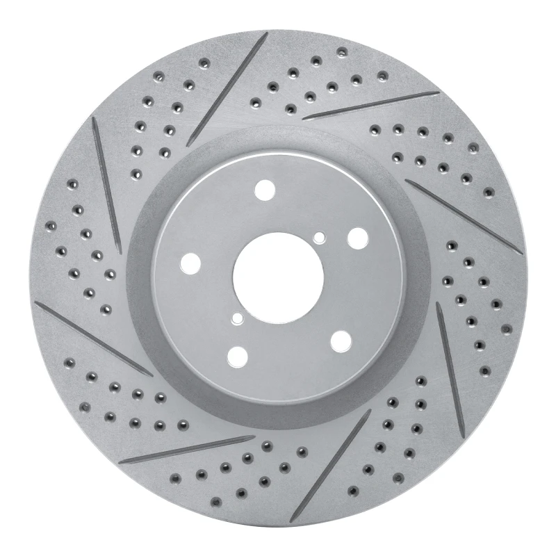 DFC 05-20 Subaru WRX Sti Front Left Drilled & Slotted Geoperformance Rotor