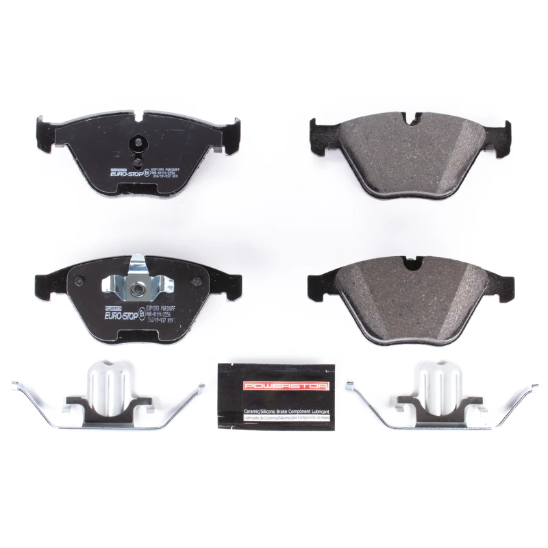 Power Stop 13-15 BMW X1 Euro-Stop ECE-R90 Front Brake Pads