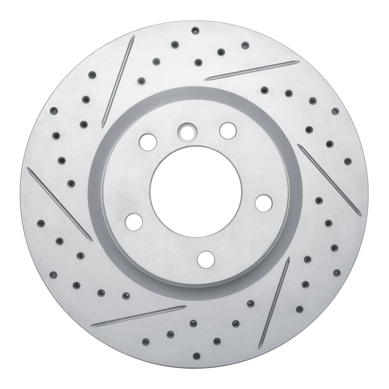 DFC 95-02 BMW Z3 Right Front Drilled & Slotted Geoperformance Rotor
