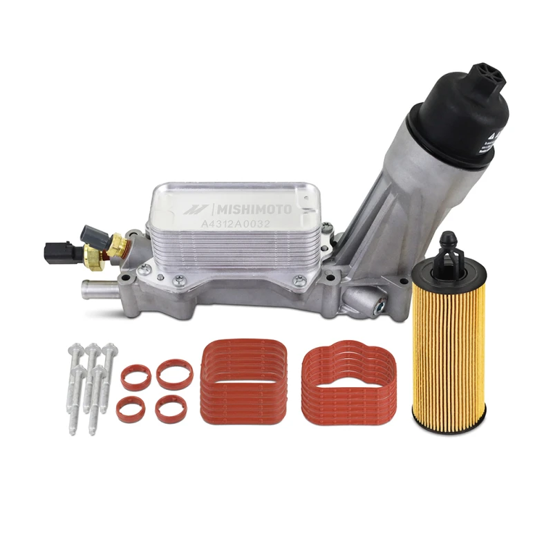 Mishimoto 12-18 Jeep Wrangler JK Aluminium-Ölfiltergehäuse 3.6L