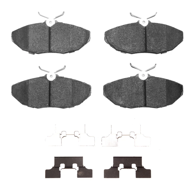 DFC 03-05 Jaguar S-Type Rear 5000 Advanced Low Metallic Brake Pads and Hardware Kit