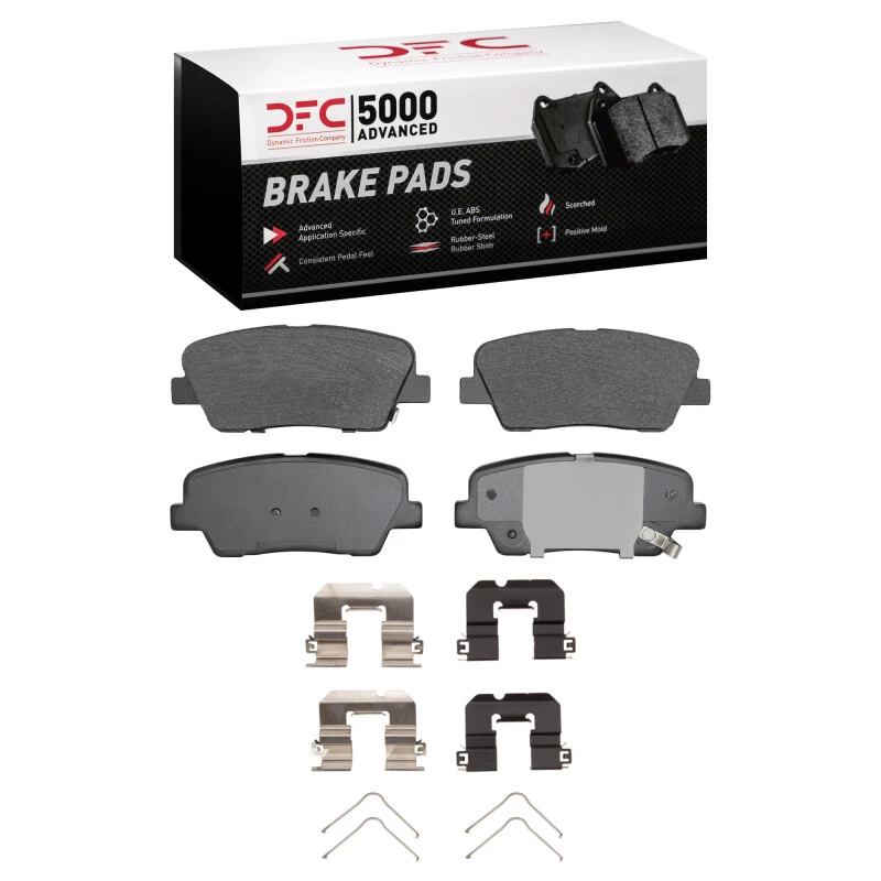 DFC 07-22 Genesis G70 Rear 5000 Advanced Ceramic Brake Pads and Hardware Kit