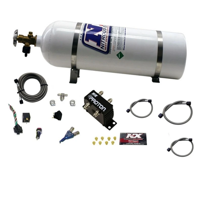 Nitrous Express Proton Serie Nitrous Kit mit 15lb Flasche