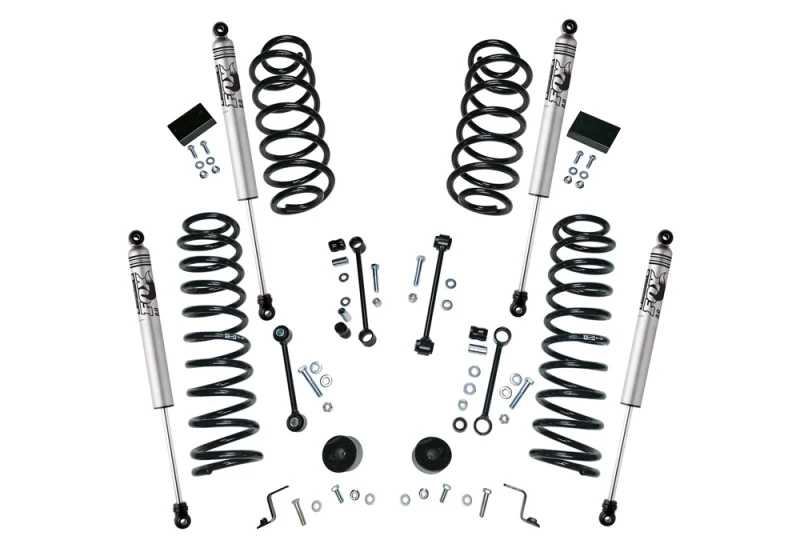 Superlift 2,5 Zoll Höherlegungskit für 2018–2023 Jeep Wrangler JL Unlimited mit FOX Stoßdämpfern