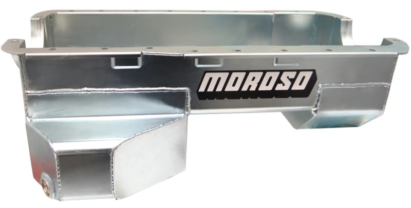 Moroso Ford 289-302 (mit Hecksump) Road Race Baffled Nasssump 7qt 7,5 Zoll Stahl-Ölwanne