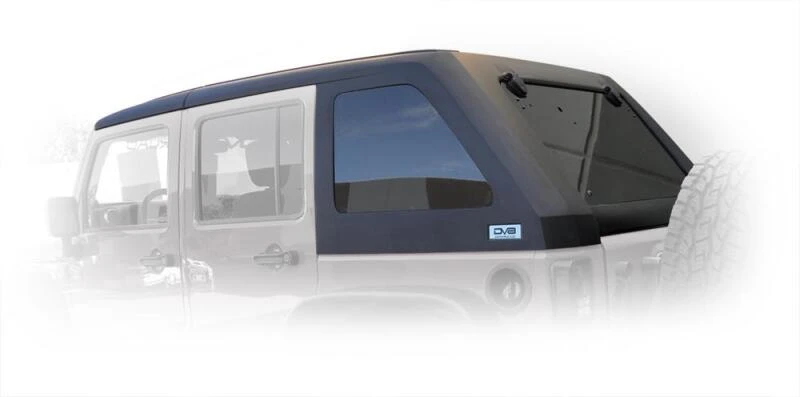 DV8 Offroad Fast Back Hard Top für 07-18 Jeep Wrangler JK 4-Türer